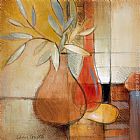 Bamboo Paintings - Afternoon Bamboo Leaves I by Lanie Loreth